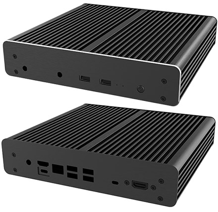 Akasa Newton NE3 Enclosure (for 11th Gen. IntelNUC boards) <b>[FANLESS]</b>