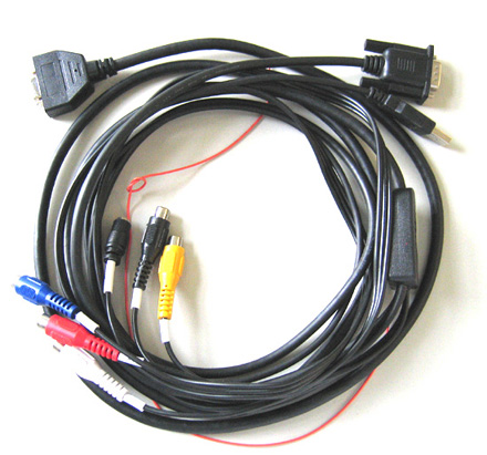 VGA/USB/Video/Audio-Connection cable f. 700TS(V)/700IDT/800TSV/1020TSV/CTF700-SP <b>- 2.5 m -</b>