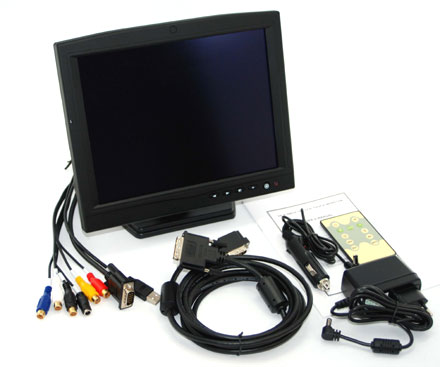 CTF1040-<b>SXLD</b> - VGA/DVI 10.4" TFT - Touchscreen USB - Video - Autodimmer -  Audio [1024x768, Contrast 1200:1, LED] <b>-TRANSFLECTIVE-</b>