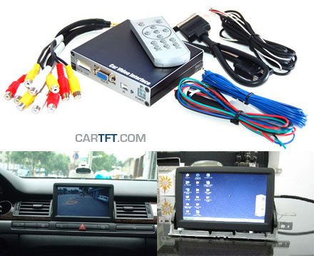 Car2VIDEO Adapter AUDI [A6/A8 (2004+), Q7 (2007+), A4 ...