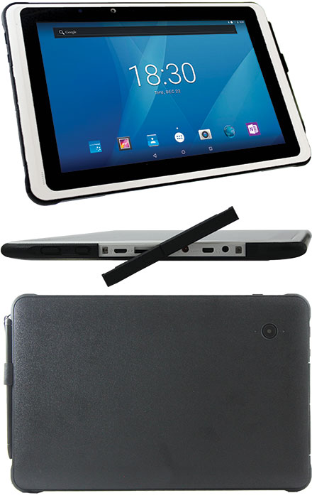 MOVES101r Classmate PC Tablet (Android 9, 10.1" Multi-Touch, 32GB eMMC, 2GB RAM, WLAN/BT/GPS)