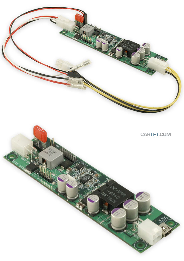 DCDC-USB (Converter from 6-34V to 5-24V, max. 100 watts)