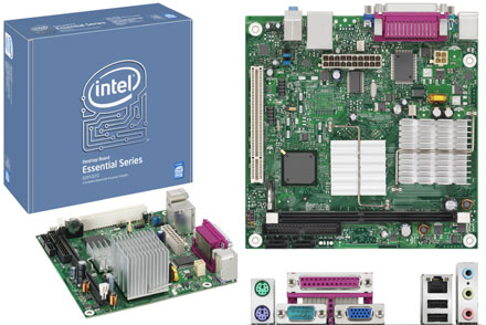 Intel D201GLY2 (with integrated Celeron 1.2Ghz CPU) [<b>FANLESS</b>]