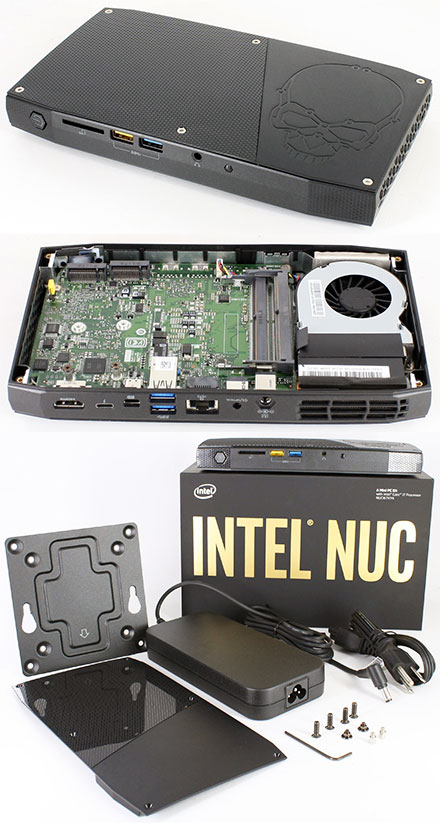 NUC6I7kyk インテル i7-6770HQ SSD512GB 16GB-