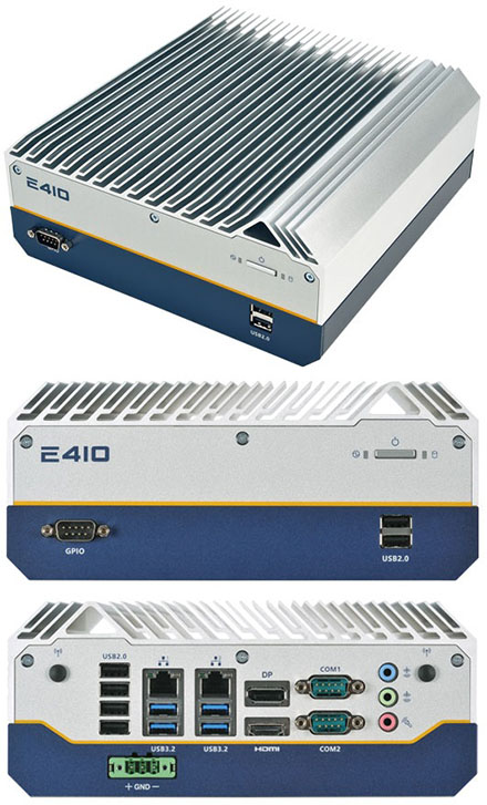 Mitac E410-13CMI-H420E-AC (10th Gen. Intel LGA1200) <b>[FANLESS]</b>