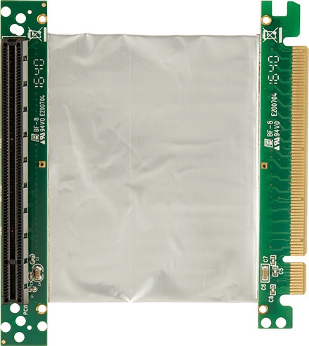 PCE170 PCIe(x16) Riser flexible (100 mm)