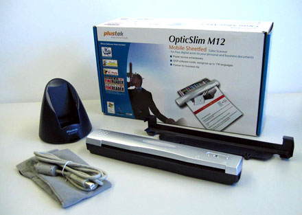 Plustek M12 USB Mobil-Scanner