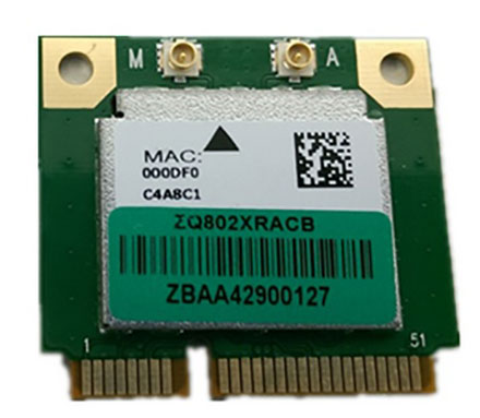 Wireless LAN / Bluetooth Mini-PCI Express [Qcom Combo ZQ802XRACB]