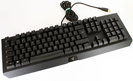 RAZER BlackWidow X Chroma Mechanical Gaming keyboard (Backlight, Programmable, Metal, DE-Layout) [<b>RECERTIFIED, 1 Jahr warranty</b>] (RZ03-01760500-R3G1)