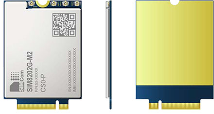 SIM8202G-M2 3G/4G/LTE/5G M.2 NGFF Modem [ 3G / / 5G GPS