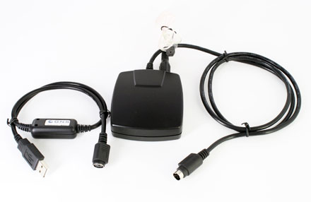 USB GPS Empfnger (<b>Sirf 2</b> chipset) mit RDS/TMC (fr externe Antenne)