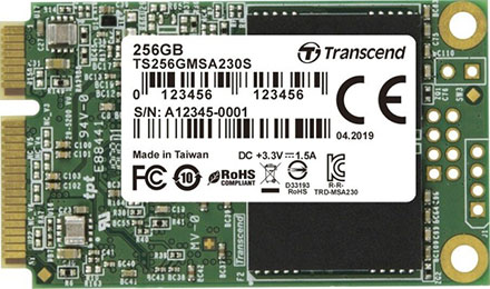 Transcend mSATA SSD 256GB MSA230S (TS256GMSA230S)