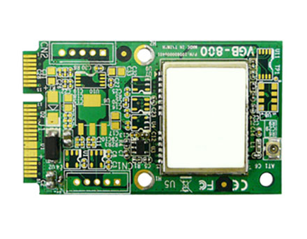 VDB-810G Mini-PCIe GPS (u-blox M8 GPS/QZSS+GLONASS+BeiDou, G-Sensor)
