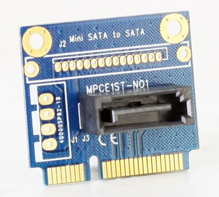 mSATA zu SATA Adapter (Standard SATA on 