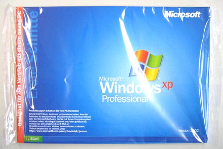 MS WIN XP Pro german (OEM)