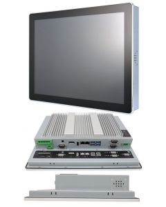 Mitac P150-10AI-7600U [Intel i7-7600U] 15" Panel PC (1024x768, IP65 Front, Fanless)